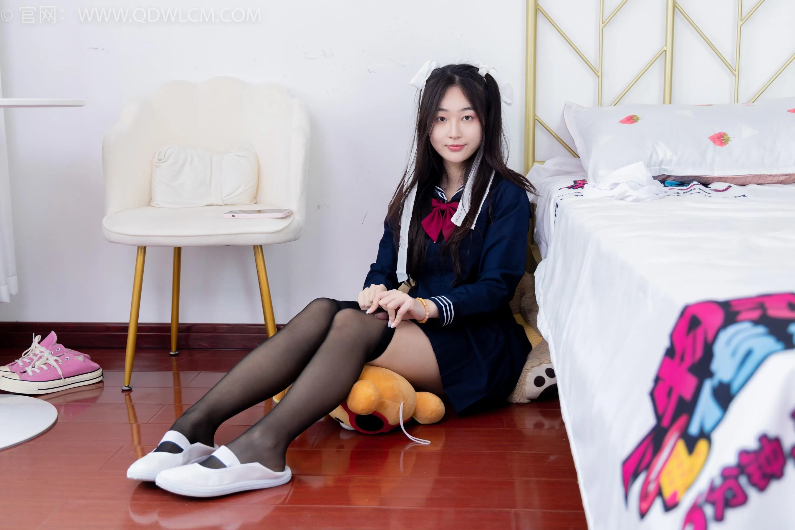 物恋传媒 NO.1544 美兔-学院少女 [151P]插图7
